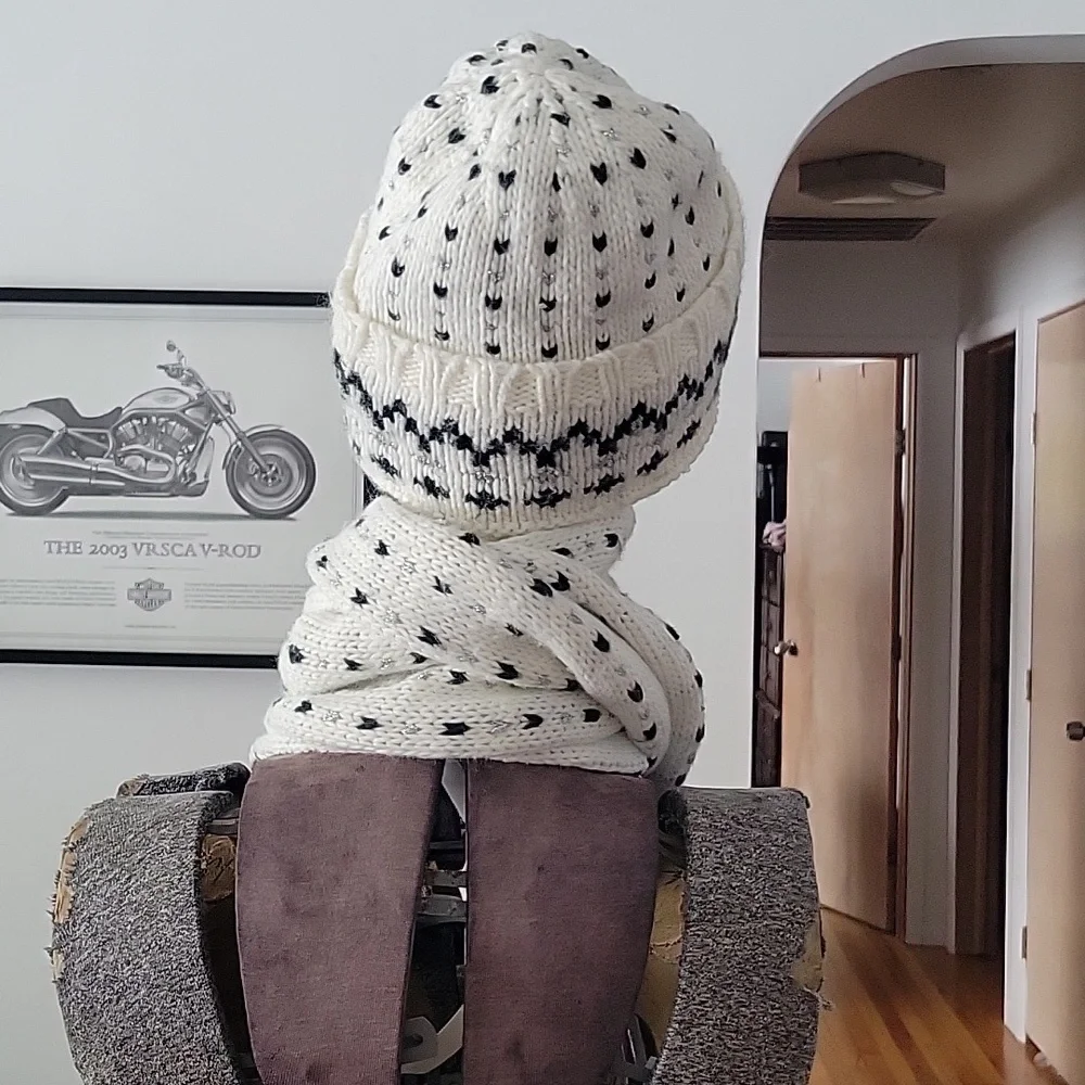 Harley-Davidson Fair-Isle Set Cream